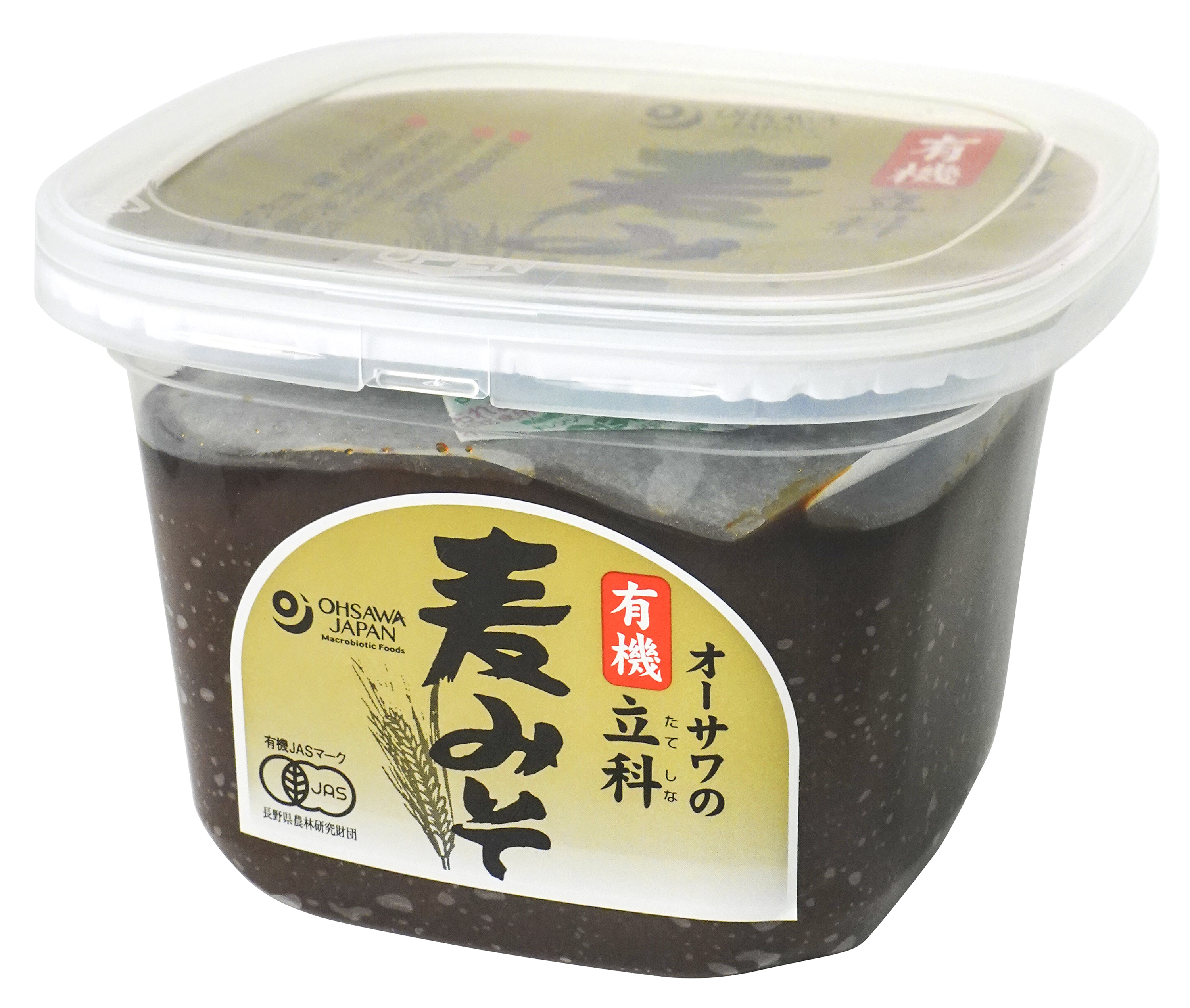 オーサワの有機立科麦みそ