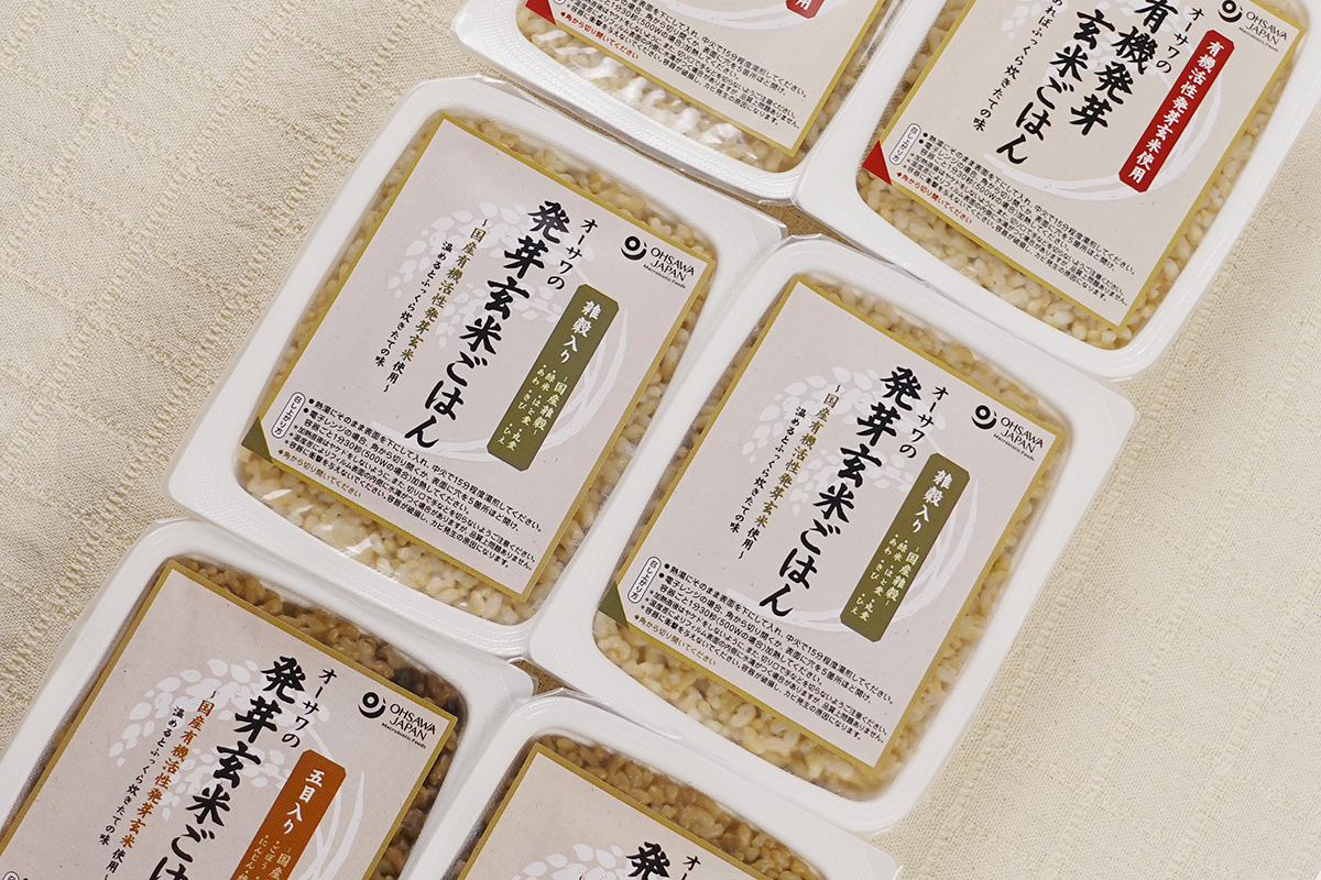 オーサワの発芽玄米ごはん