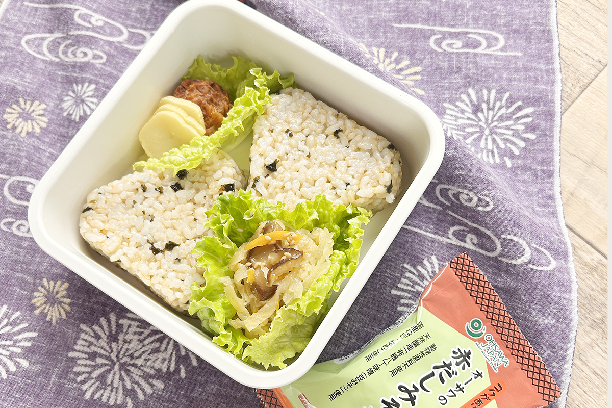 オーサワの玄米おむすび