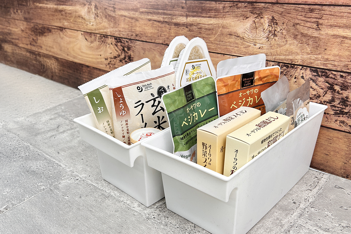 ローリングストック　非常食　防災　自然食