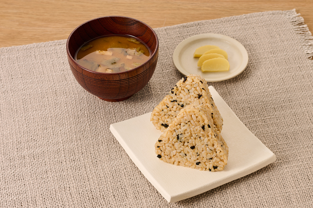 オーサワの有機活性発芽玄米おにぎり