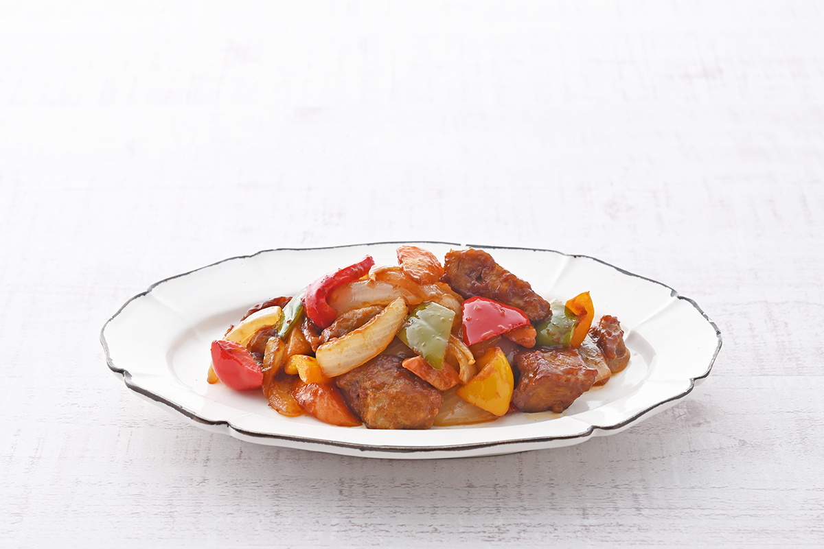 オーサワの甜麺醤をつかったレシピ 甜麺醤でつくるベジ酢豚