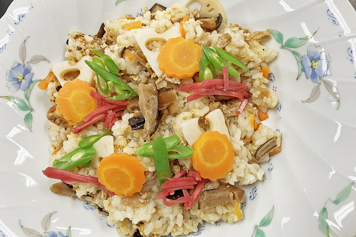 「マクロビオティック料理教室」を開催しました　【リトットマルシェさま】