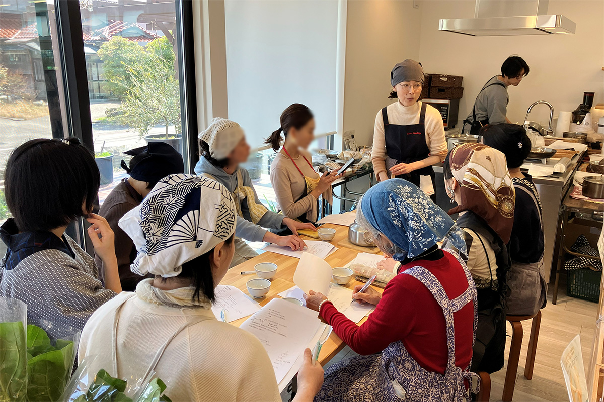 「マクロビオティック料理教室」を開催しました　【自然食品 Otteさま】