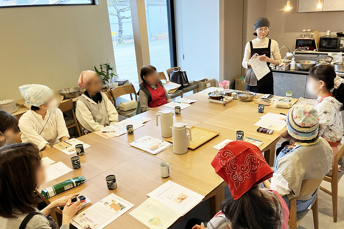 「マクロビオティック料理教室」を開催しました　【ありがとう 高岡店】