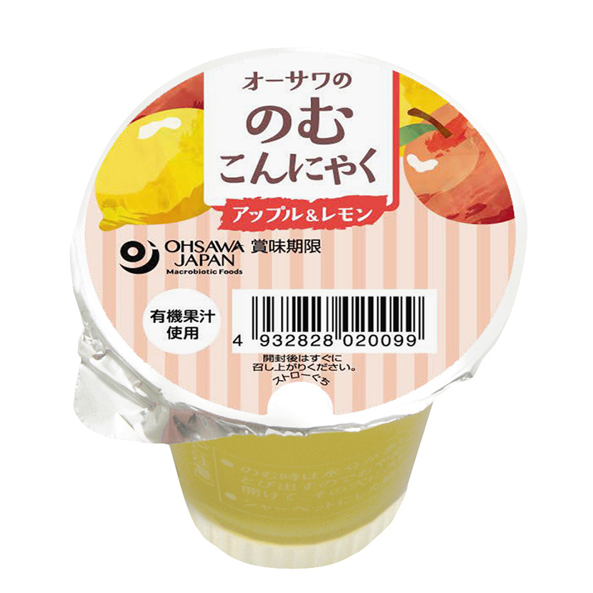 こんにゃく様オーダーページ 特集 | 爽やかな果汁と、とろりとした喉ごし 「オーサワの のむ