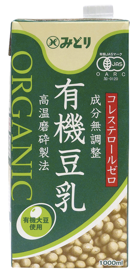 商品情報 | 009650 | みどり 有機豆乳(無調整) | オーサワジャパン