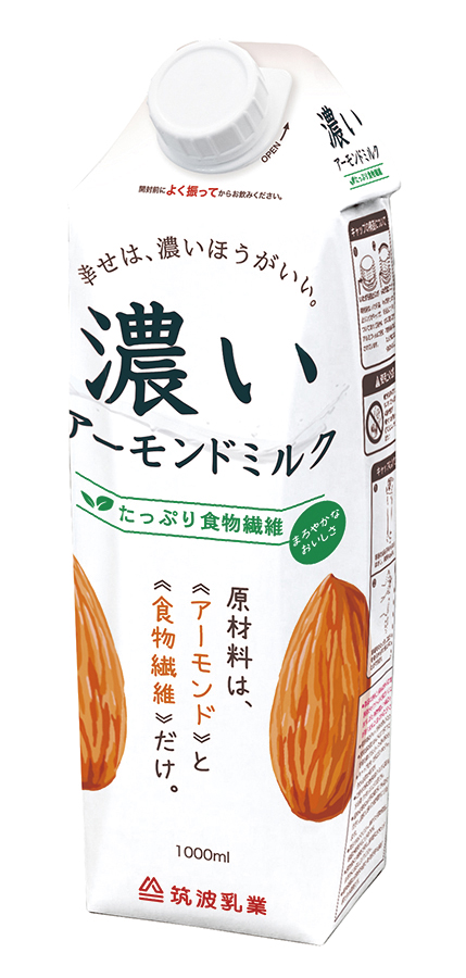 商品情報 | 004264 | 濃いアーモンドミルク(たっぷり食物繊維)1,000ml | オーサワジャパン