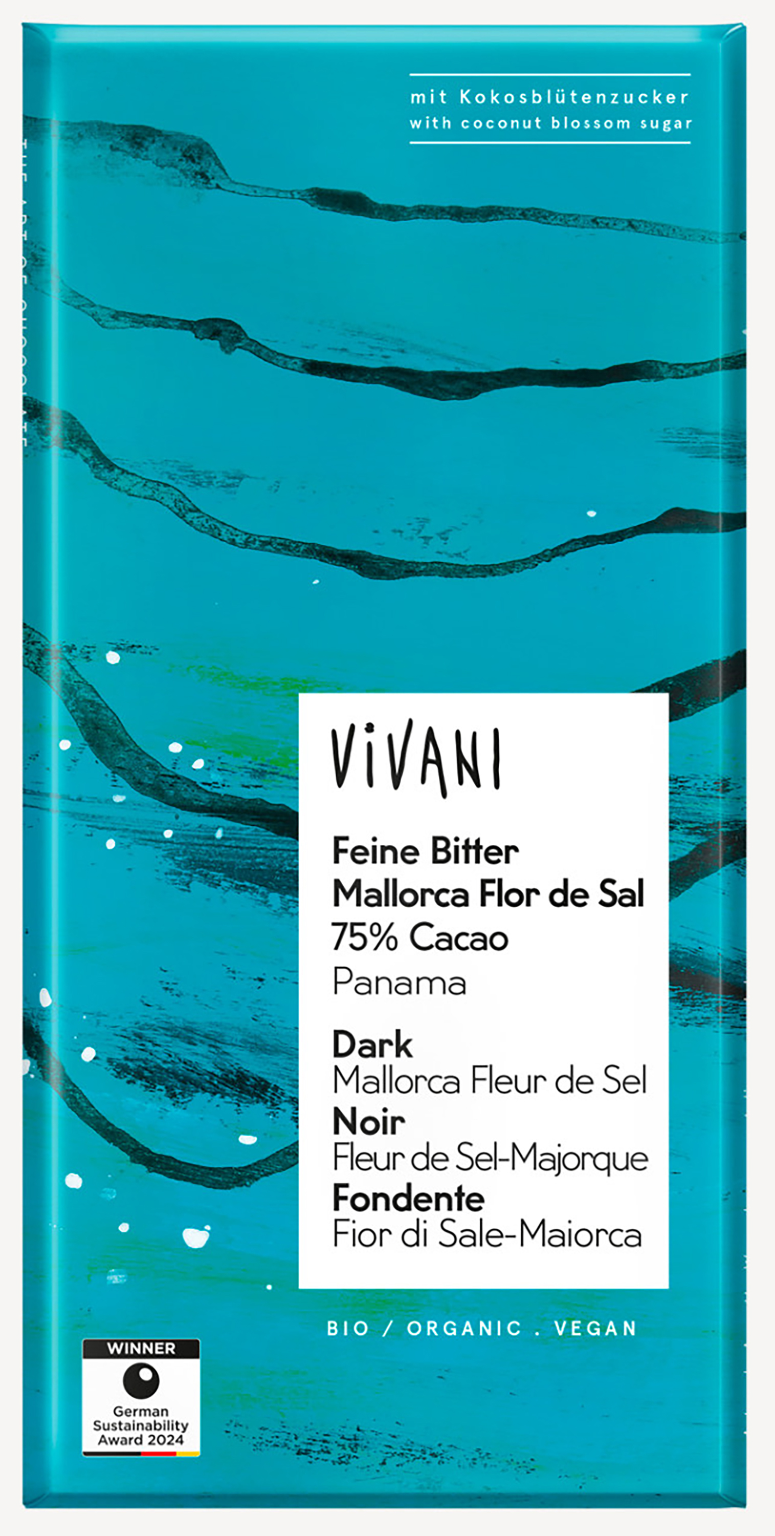 ViVANI オーガニックダーク塩チョコレート75%(冷蔵)