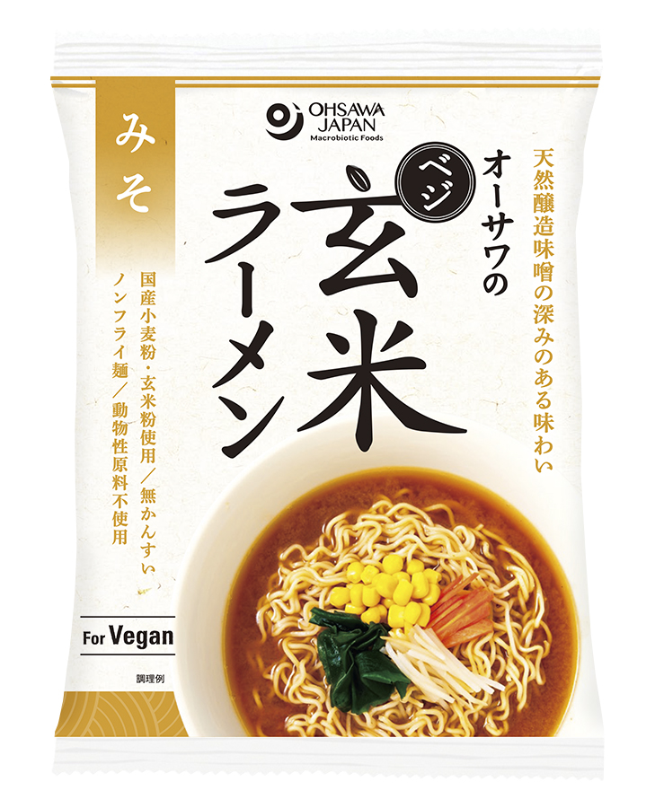 オーサワのべジ玄米ラーメン(みそ)