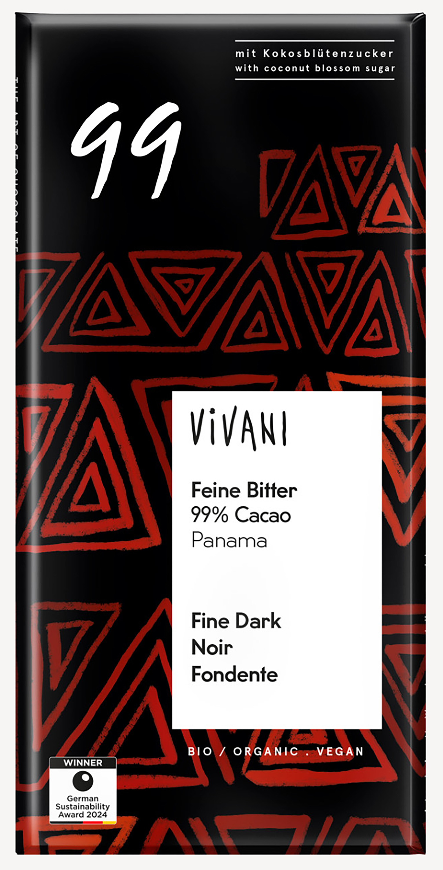 ViVANI オーガニックファインダークチョコレート99%