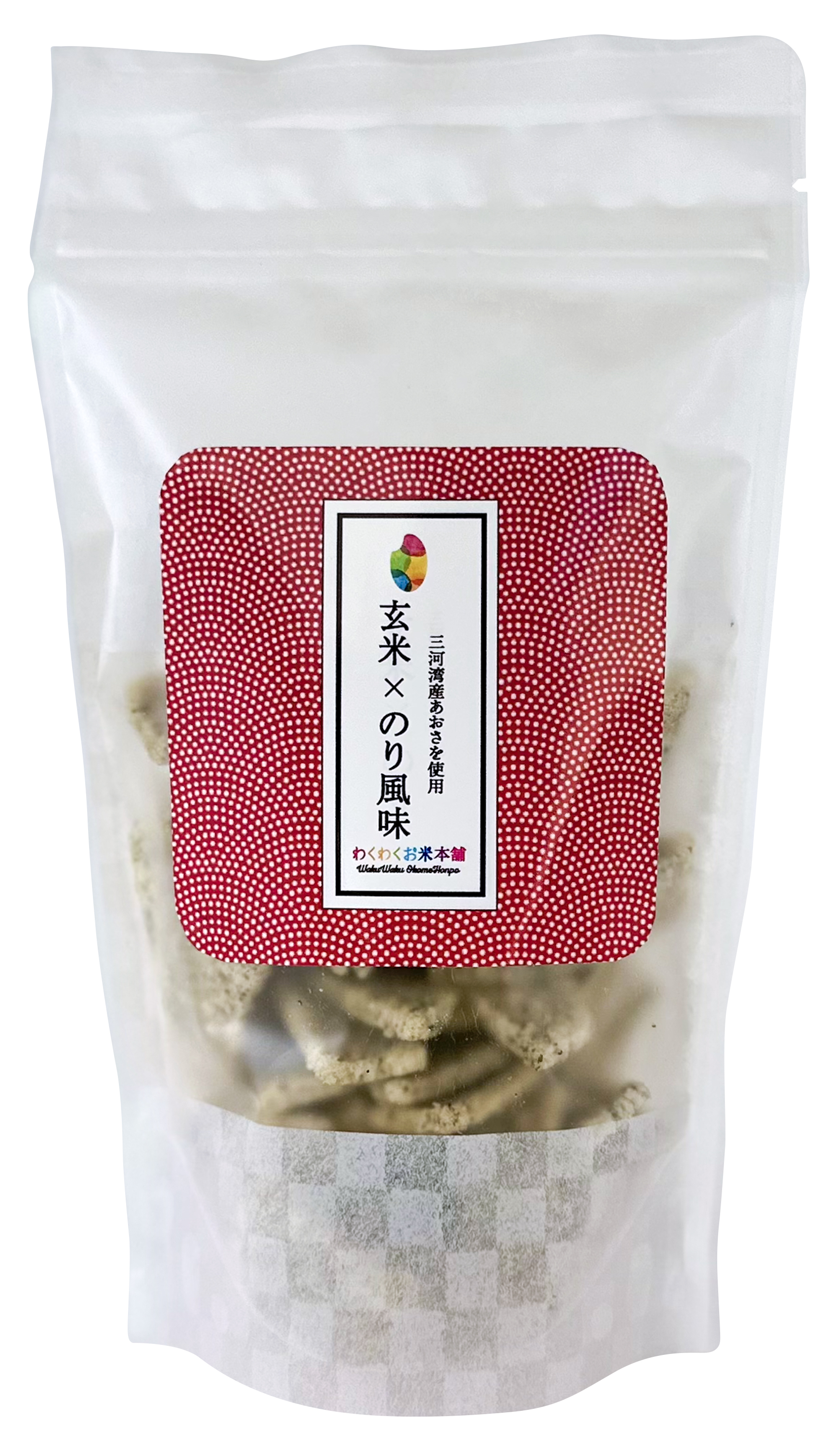 【1月10日新商品】玄米スナック(のり)