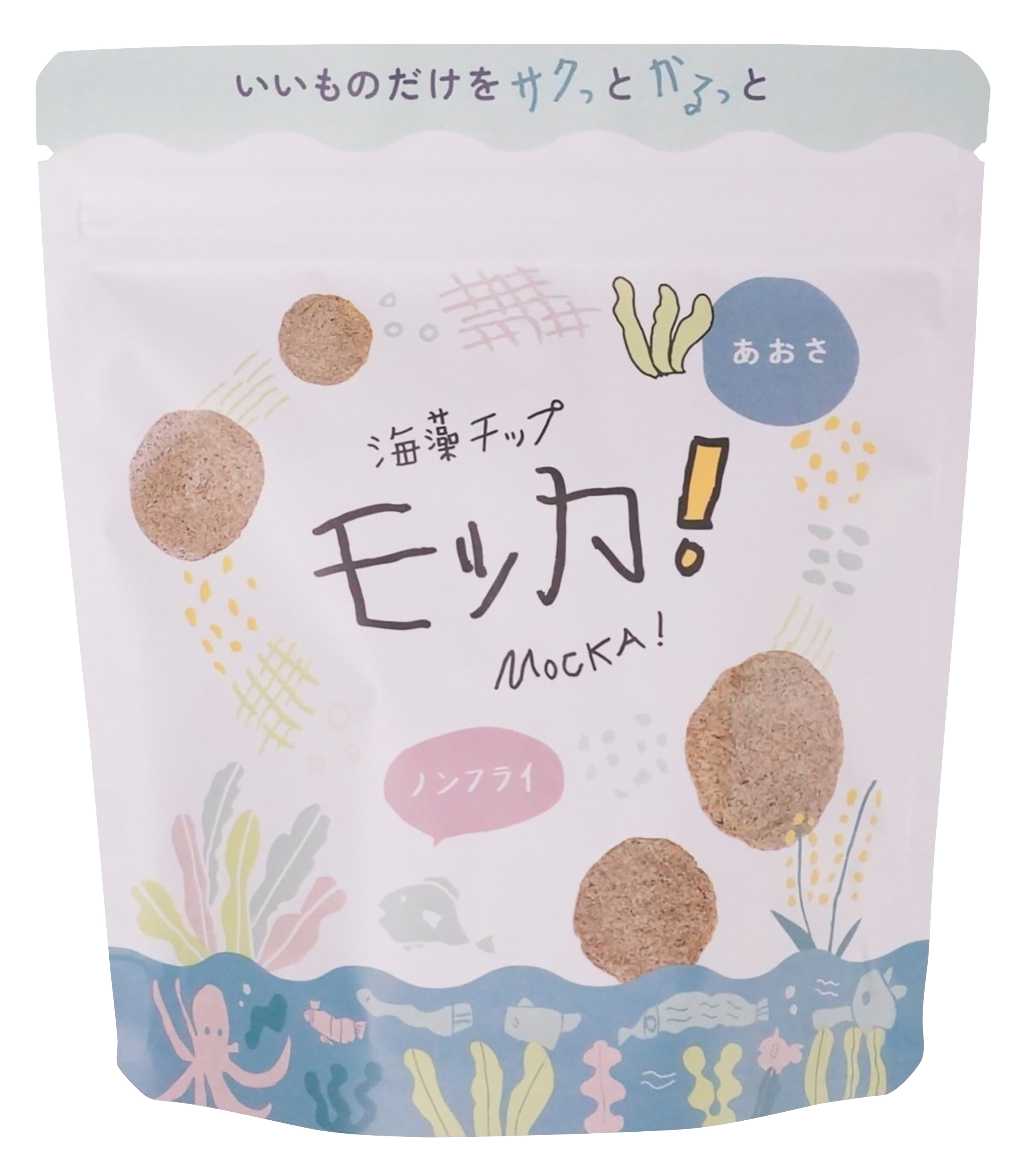 【2月1日新商品】海藻チップ モッカ！あおさ