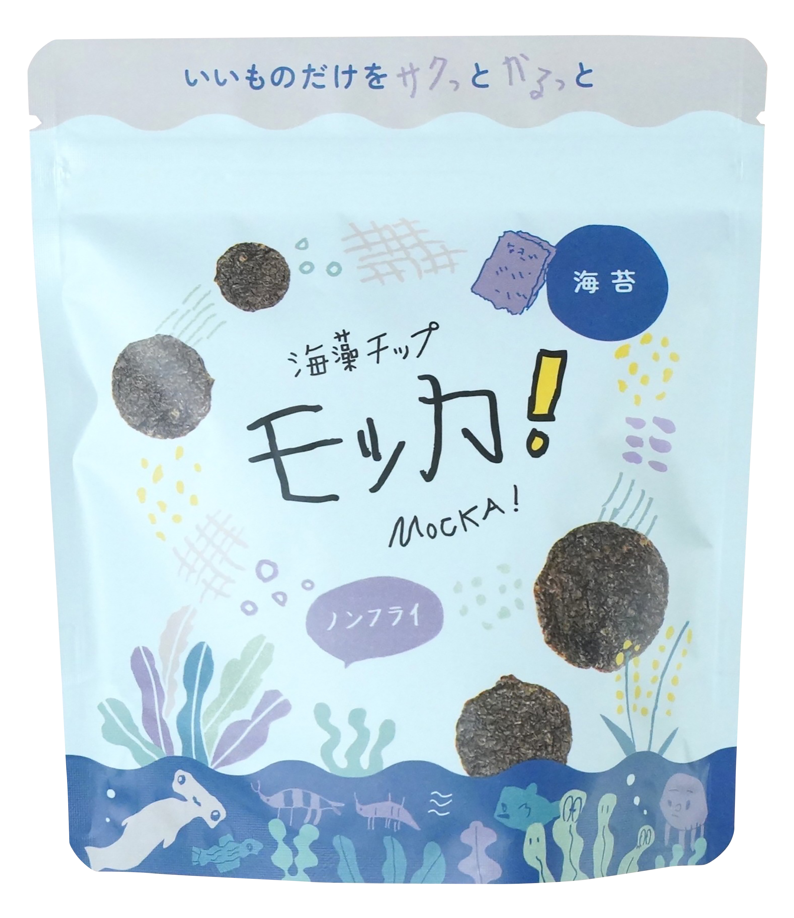 【2月1日新商品】海藻チップ モッカ!海苔