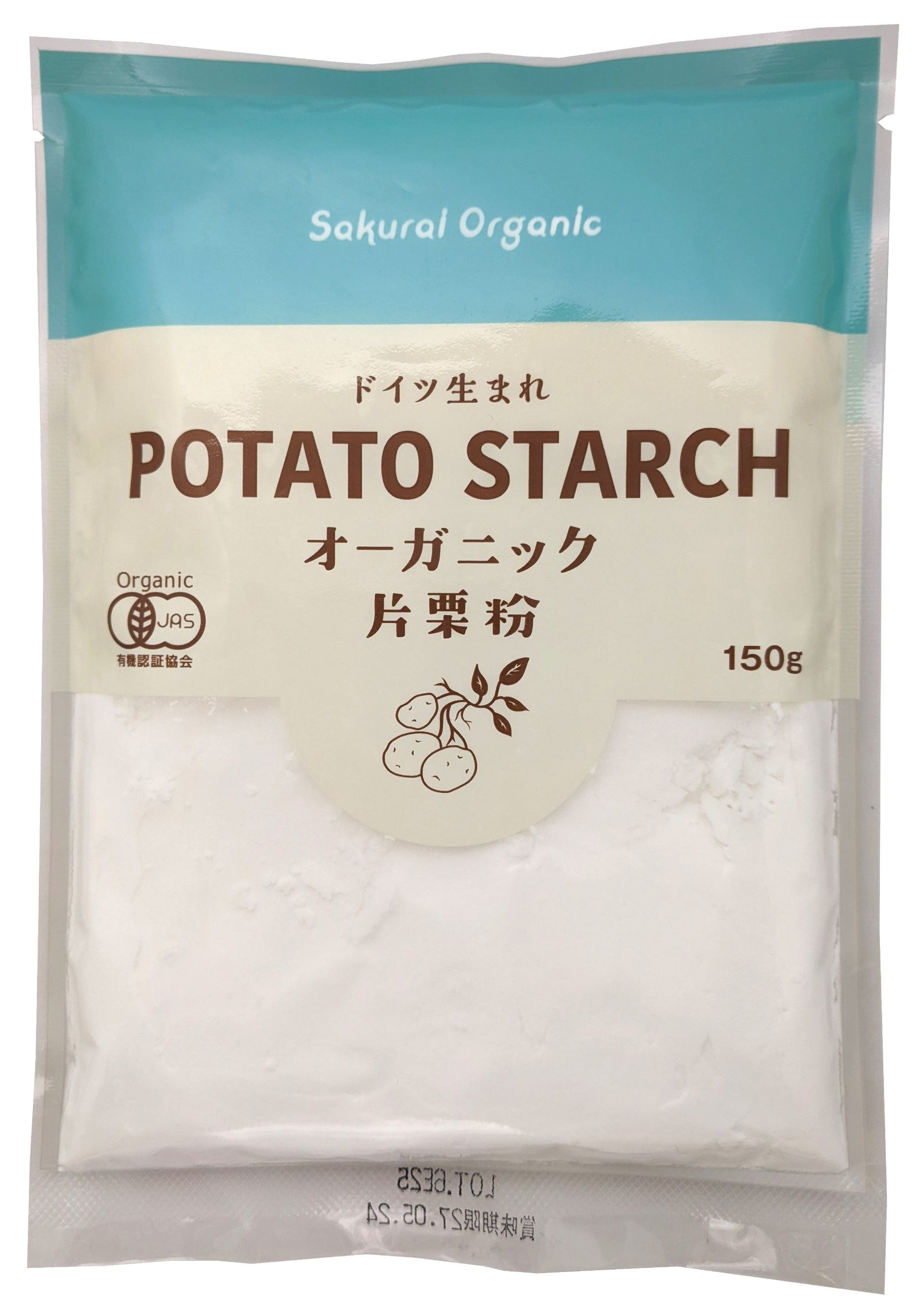 【7月1日新商品】オーガニック片栗粉(桜井食品)