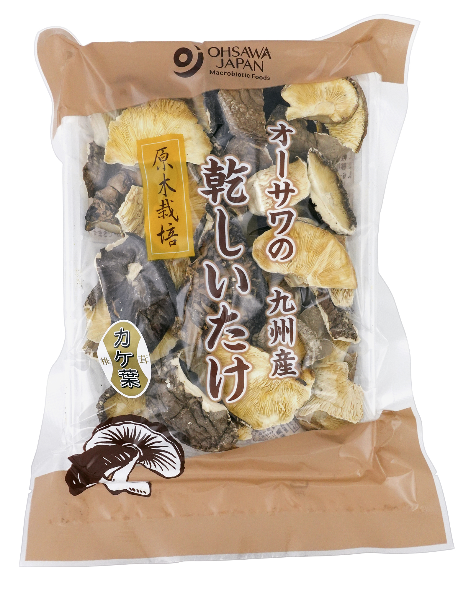 オーサワの九州産乾しいたけ(カケ葉)