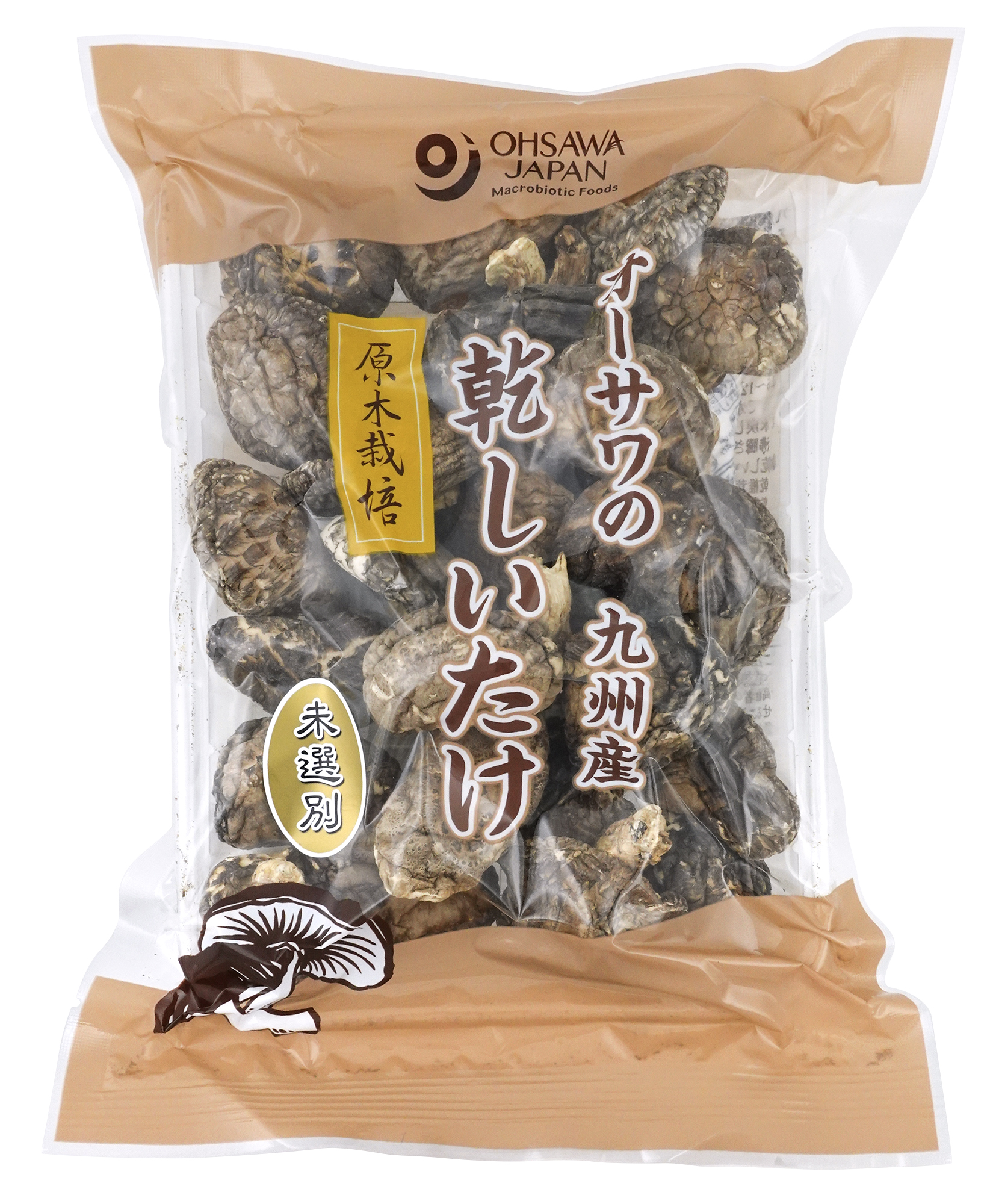 オーサワの九州産乾しいたけ(未選別)