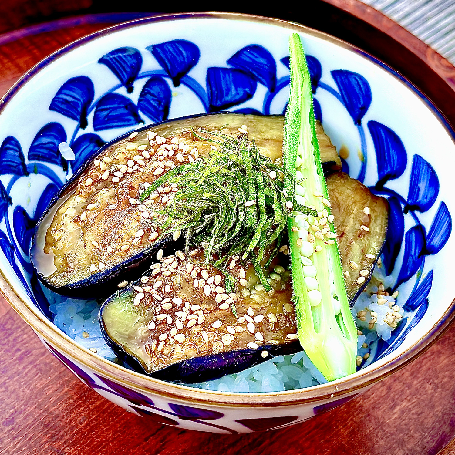 秋茄子の蒲焼き