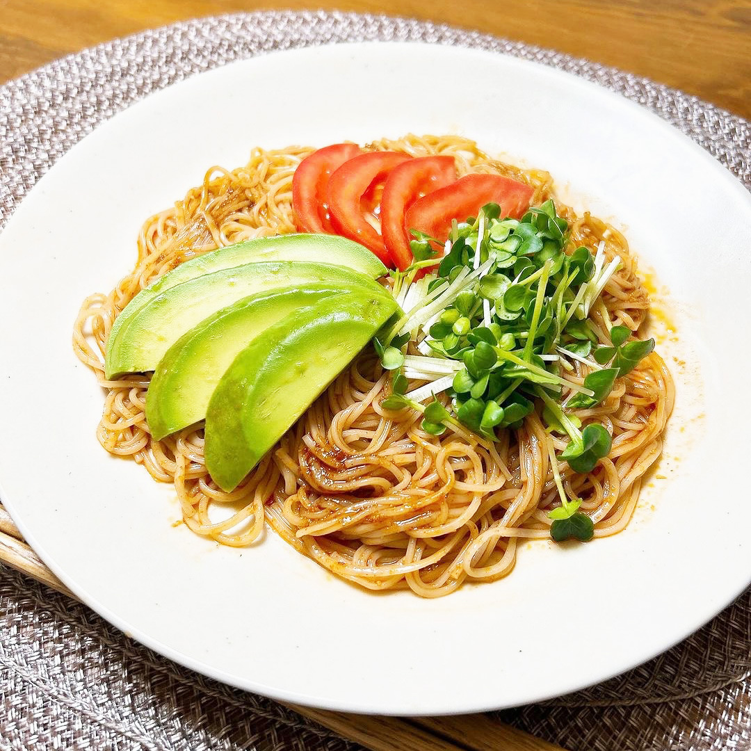 韓国風ピリ辛和え麺