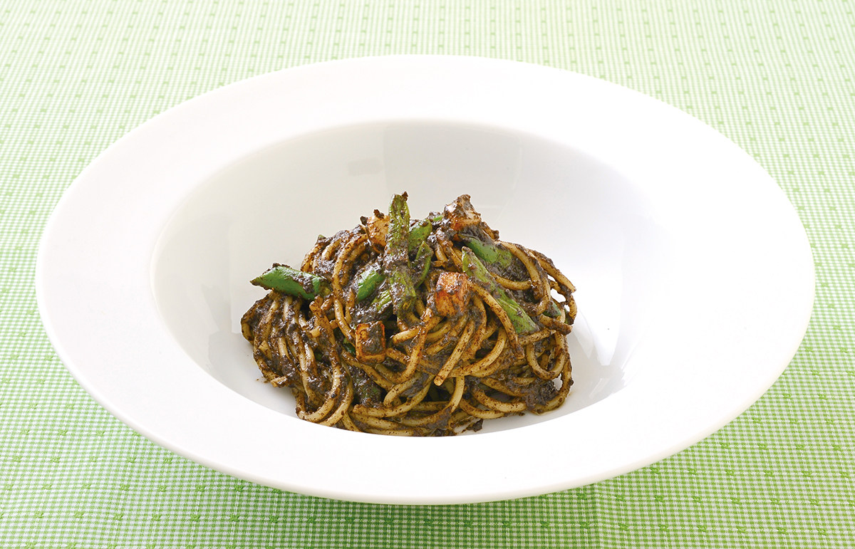 ひじきと焼き大根のパスタ・ノワール(副菜)