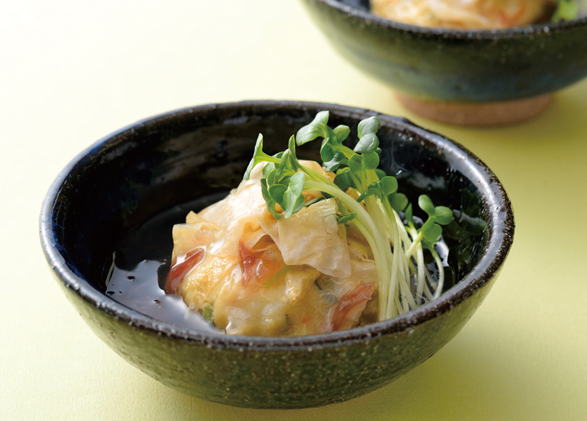 高野豆腐の湯葉巻