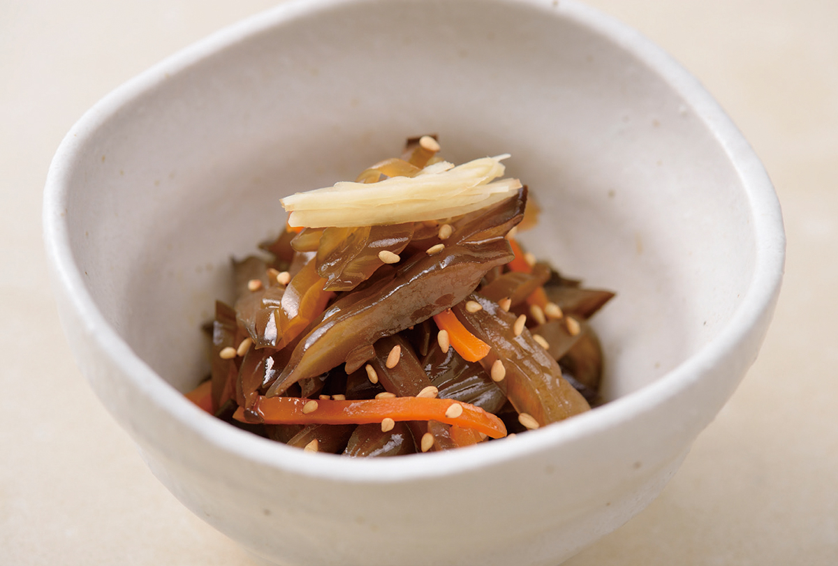 クキワカメの当座煮