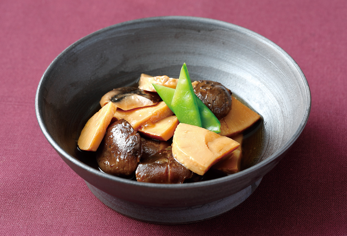 筍と椎茸の煮物