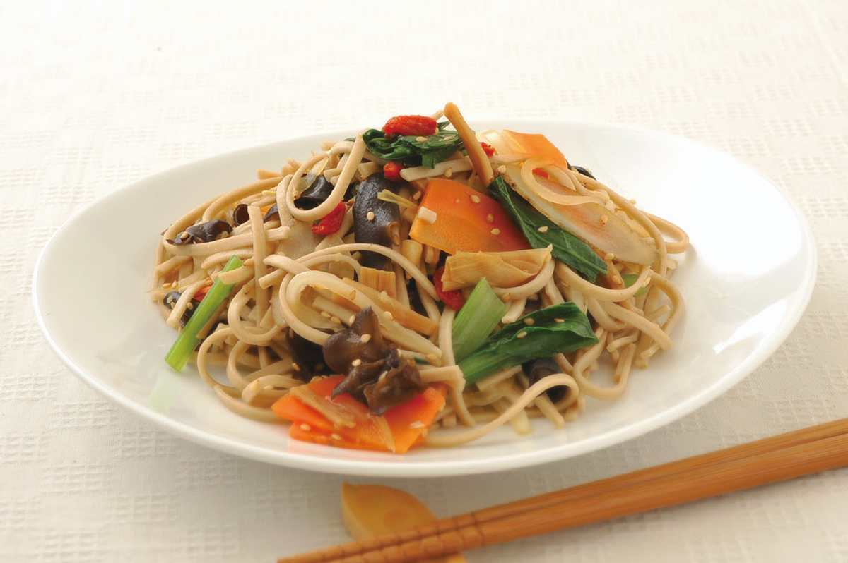 蕎麦サラダ