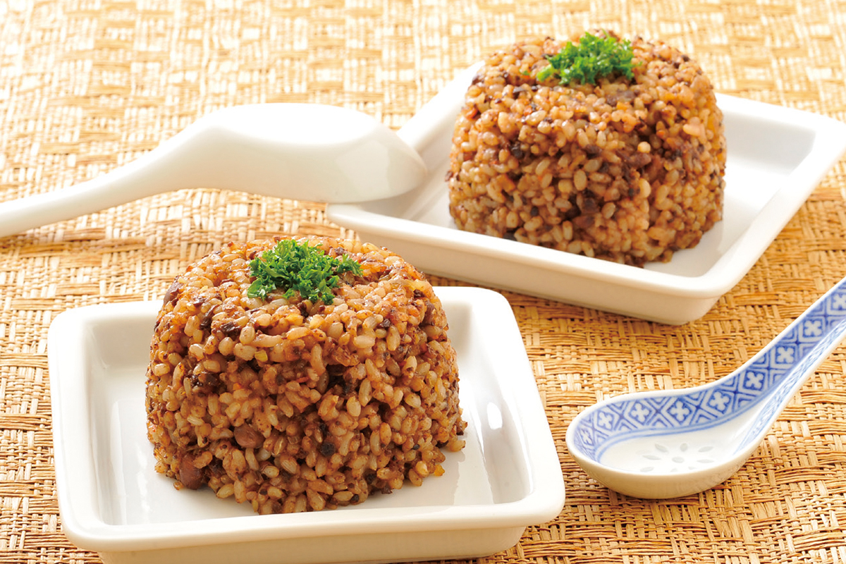 小豆玄米の浜納豆ご飯