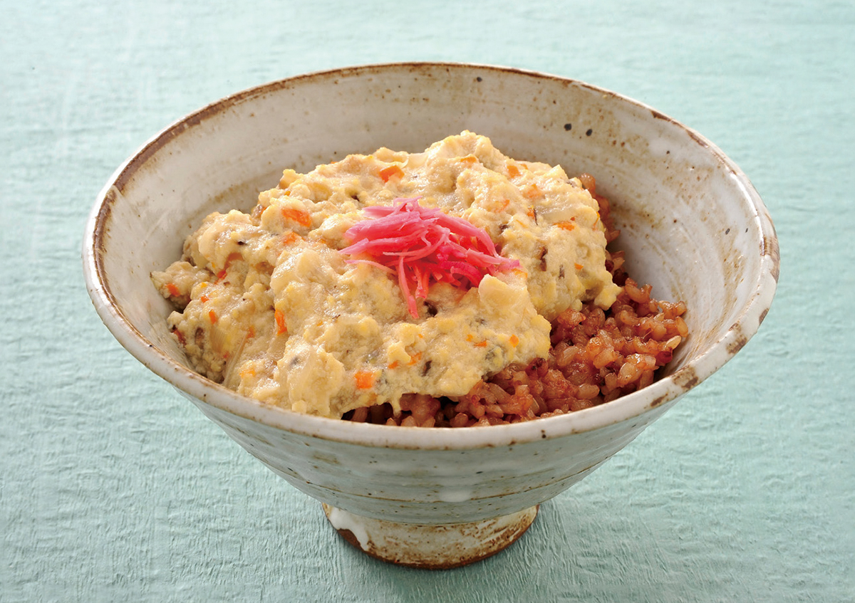 高きびご飯のふわふわ丼