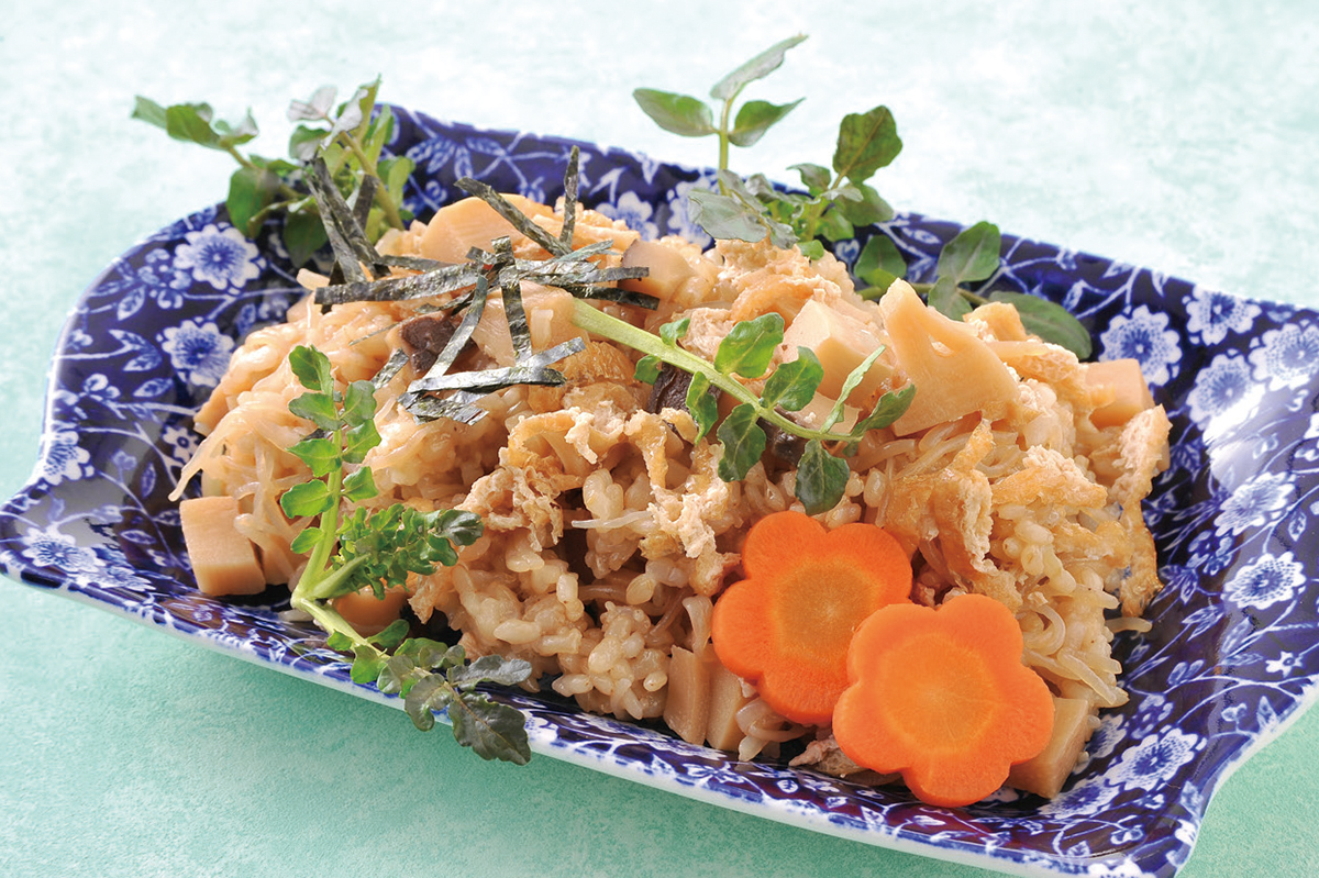 竹の子玄米ご飯