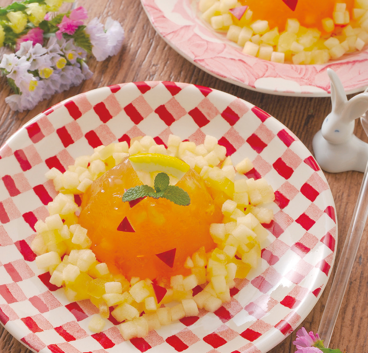 りんごのババロア