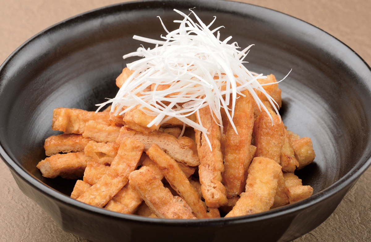 油揚げのカラカラ焼