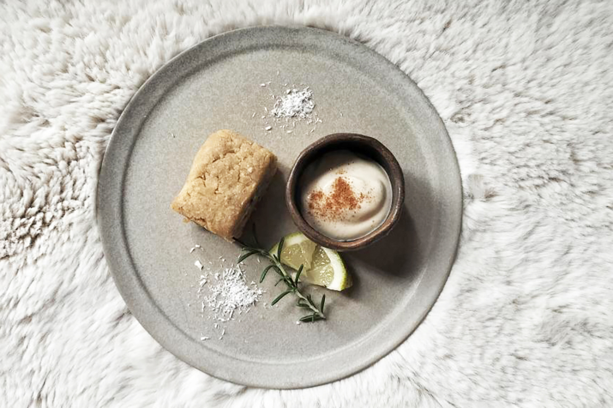 玄米甘酒レモンクリーム