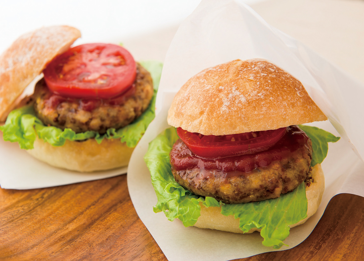 蓮根ハンバーガー