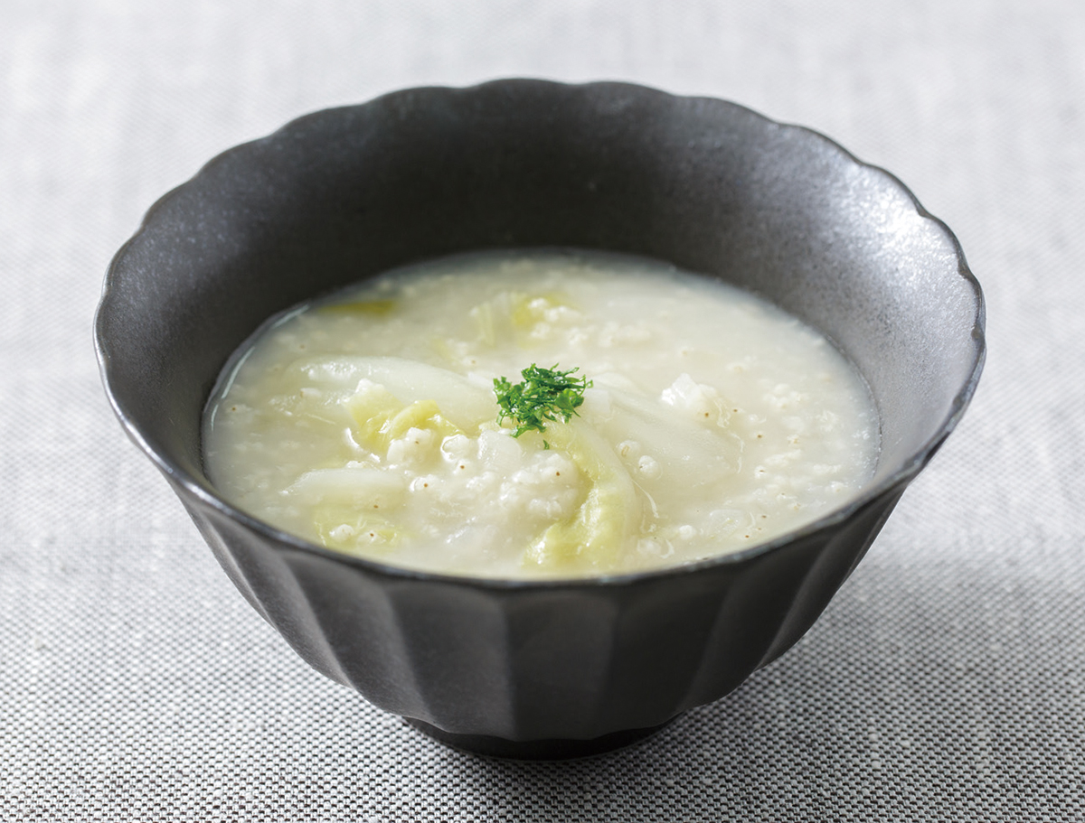 白菜ミレットスープ
