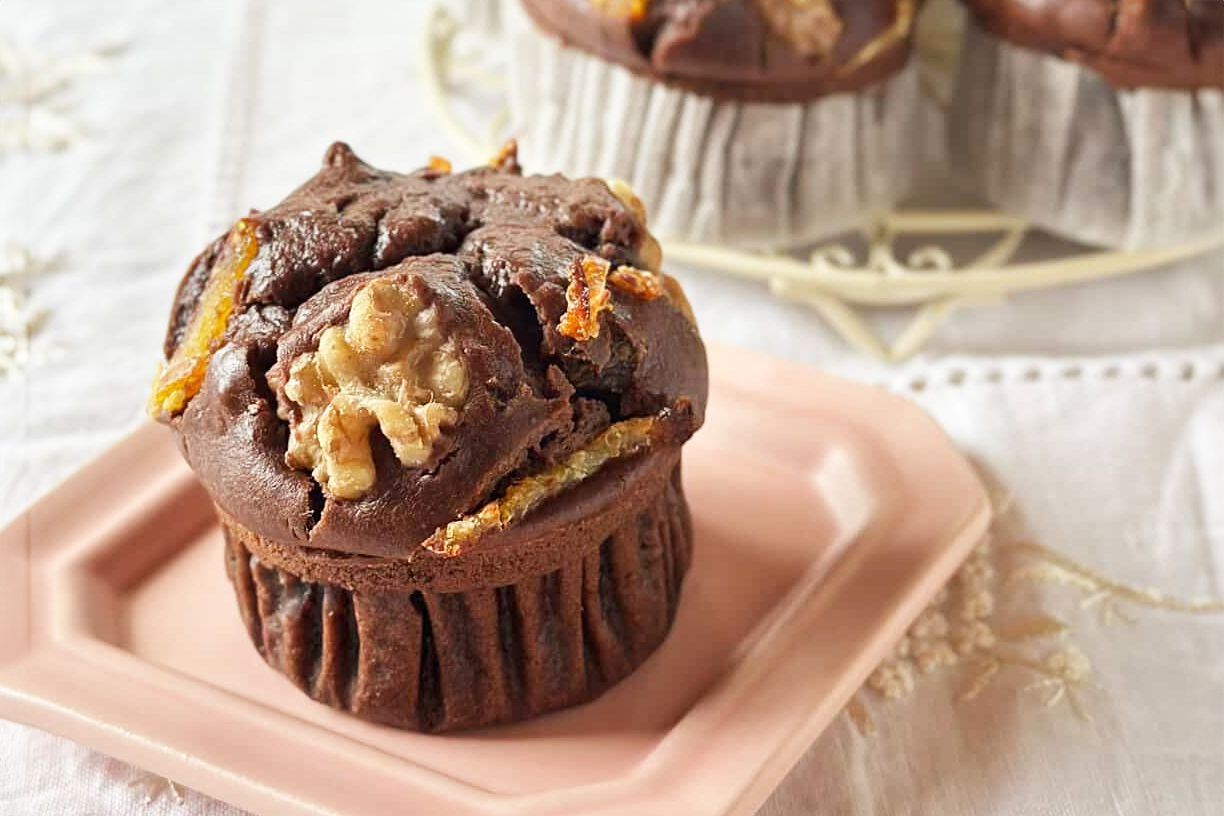 米粉のココアマフィン