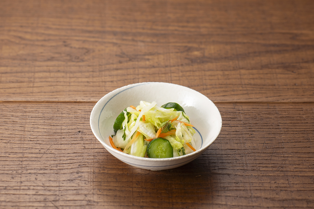 旬野菜の浅漬け