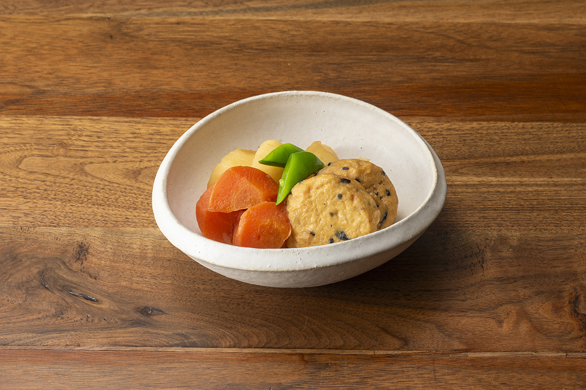 和風だしでつくる　
基本の煮物