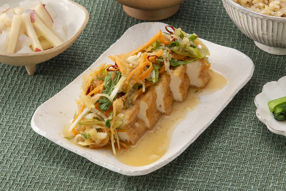 厚揚げの南蛮漬け