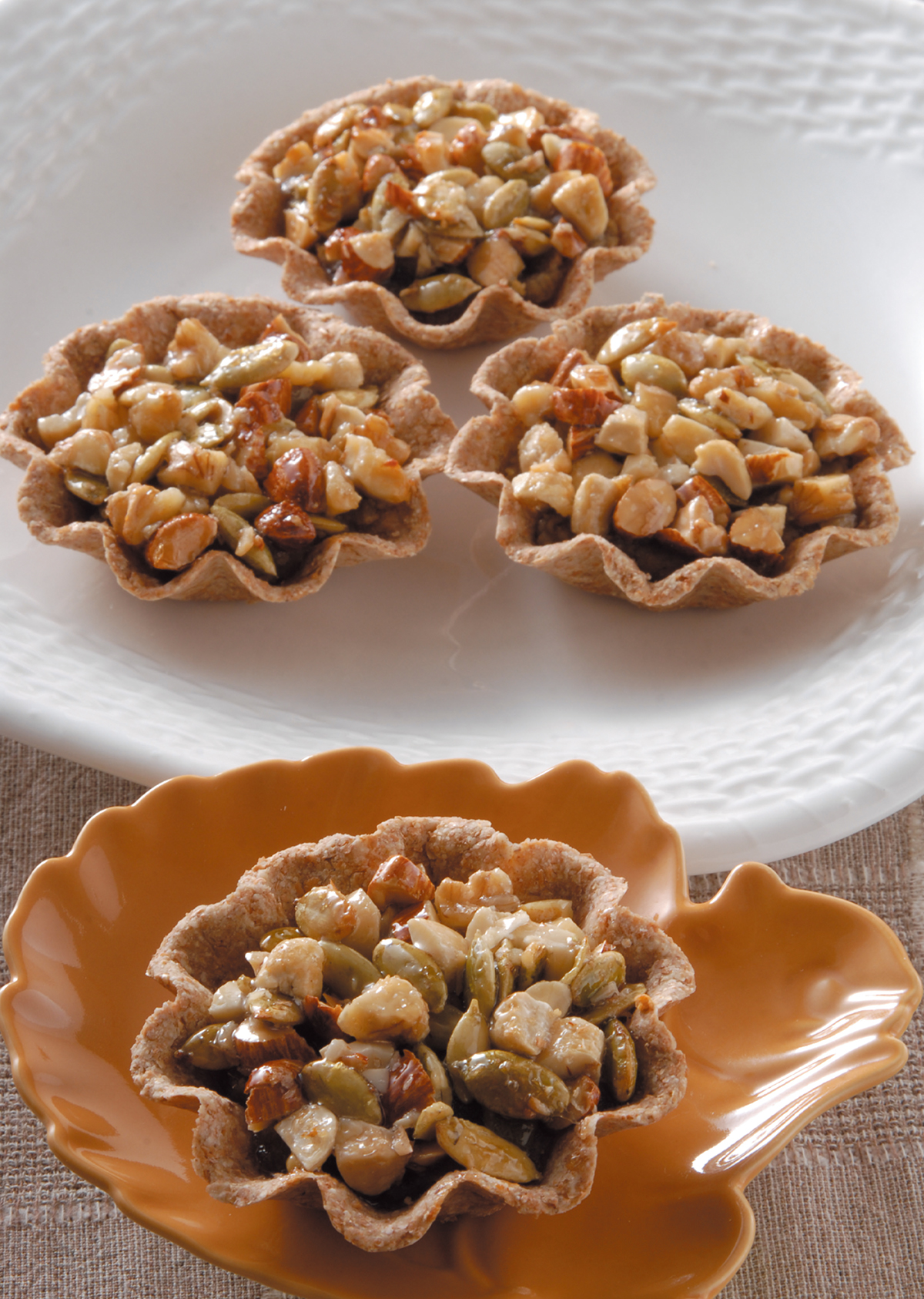 木の実のタルトレット