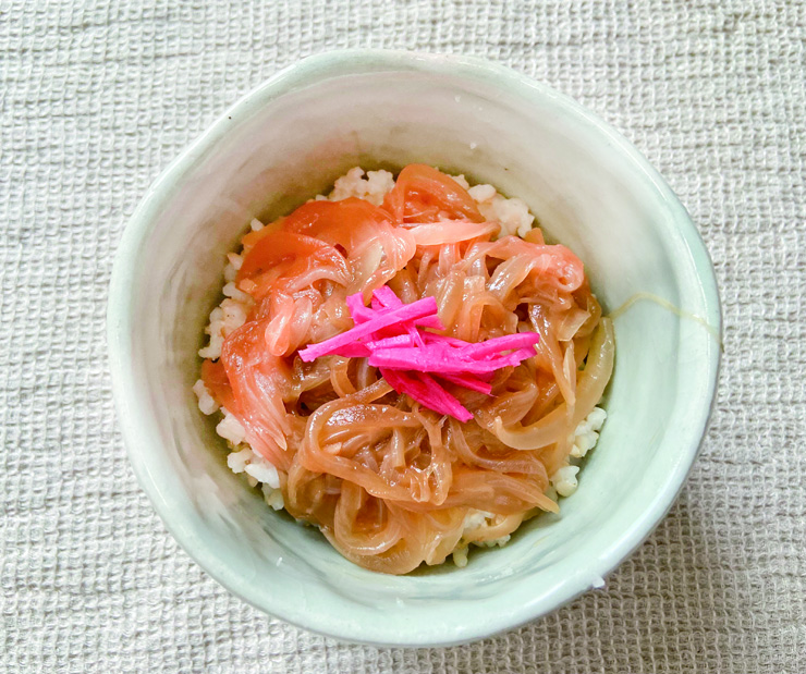 玉ねぎ丼