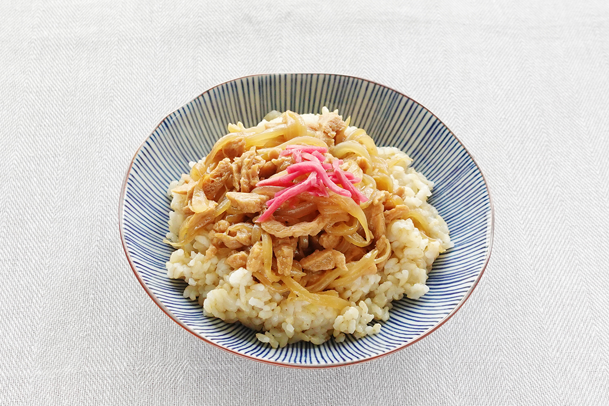 ベジ牛丼